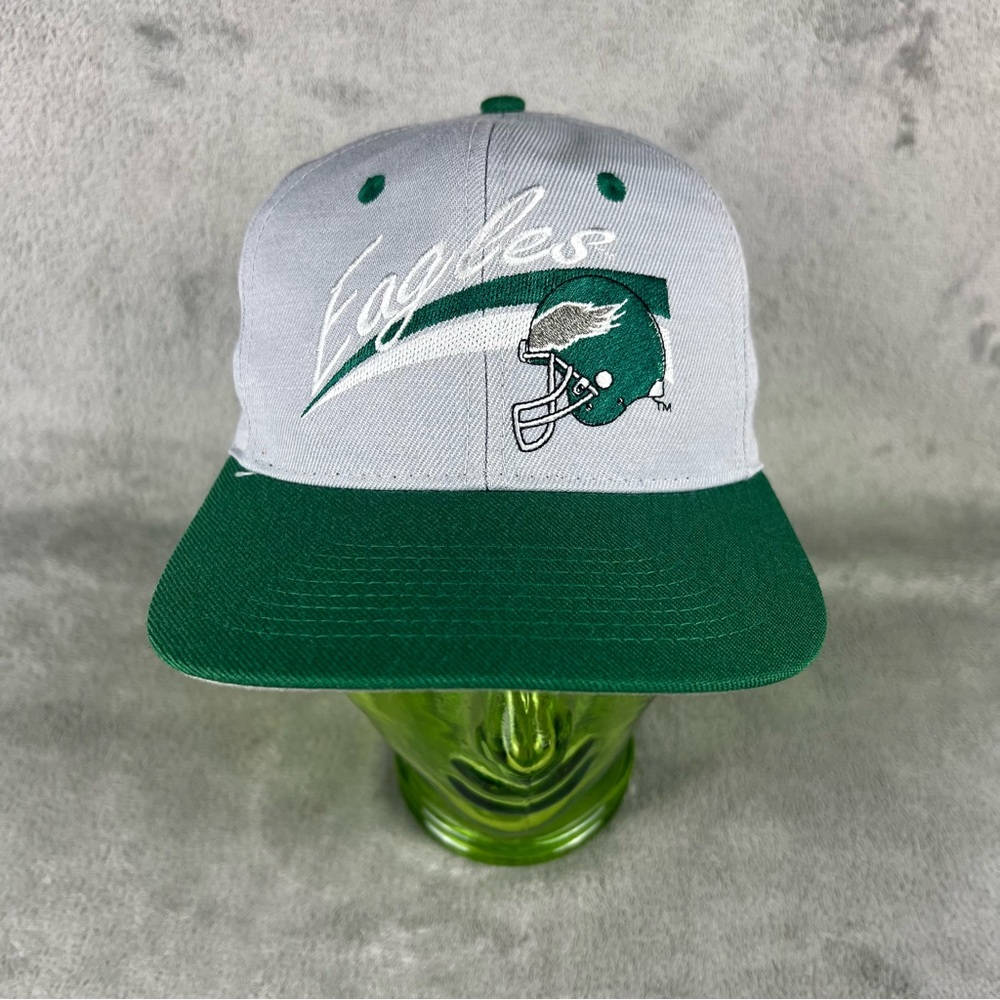 Annco Vintage Philadelphia Eagles Green Fitted Hat Cap Size 7